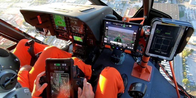 Airbus vuela un helicóptero totalmente automatizado con una tableta