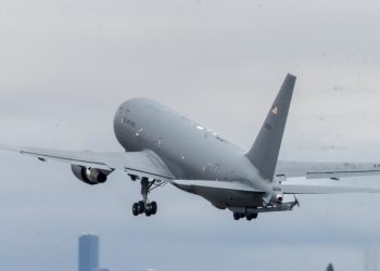 Avión cisterna KC-46A de Boeing