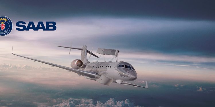 Bombardier Defense entrega el séptimo avión Global a Saab para su solución de vigilancia aérea