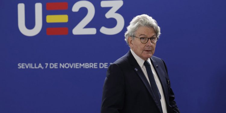 El comisario de Mercado Interior, Thierry Breton