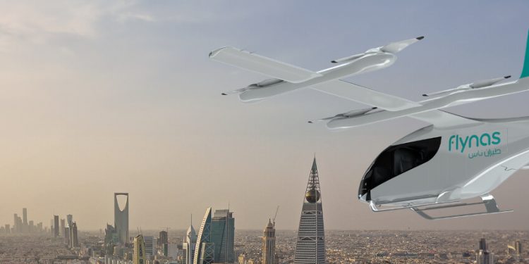 Eve Air Mobility y flynas