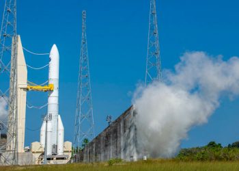 La etapa central del Ariane 6 superó con éxito la prueba de fuego caliente de larga duración