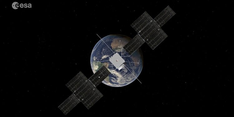La nave espacial Juice, de la ESA, cambió su órbita alrededor del Sol en su viaje hacia Júpiter