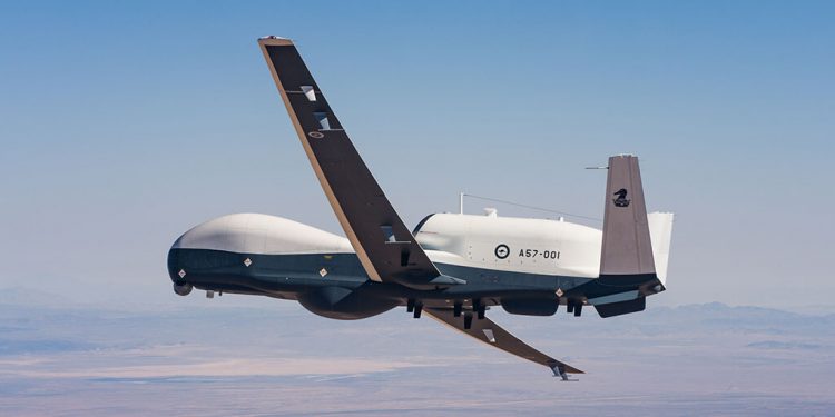 Primer vuelo del MQ-4C Triton no tripulado de Australia
