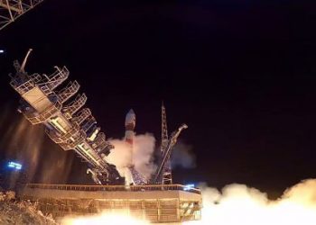 Un cohete ruso Soyuz-2.1b con un satélite militar a bordo fue lanzado desde el cosmódromo de Plesetsk