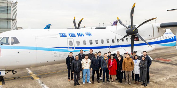 Mandarin Airlines recibe su primer ATR 73-600 con motores PW127XT