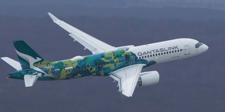Qantas recibe su primer A220