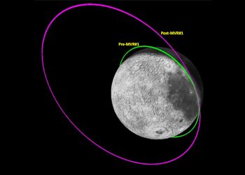 Regresa a la Tierra el módulo de propulsión indio Chandrayaan-3