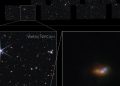 Galaxia emisora ​​Lyman-α EGSY8p7 en el campo de estudio CEERS