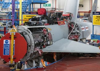 Leonardo crea el radar de próxima generación que utilizarán los pilotos del RAF Typhoon del futuro