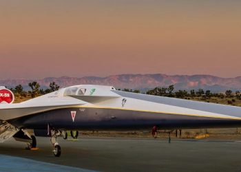 Presentado formalmente el silencioso avión supersónico X-59,
