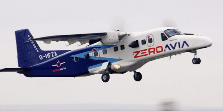 La Autoridad de Aviación Civil del UK selecciona a ZeroAvia para participar en el Hydrogen Challenge