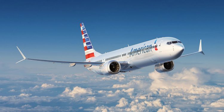 Boeing 737 MAX de American Airlines