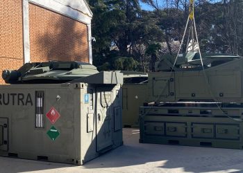 El Ejército del Aire y del Espacio recibió dos nuevos terminales satélite ATQH para el Grupo de Transmisiones