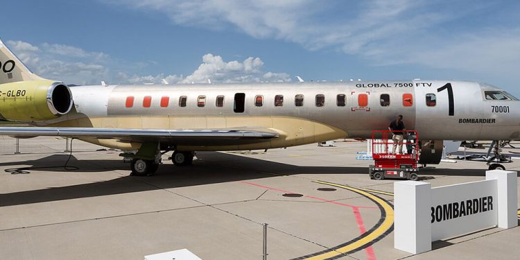 El Global 7500 de Bombardier establece más de 30 récords de velocidad