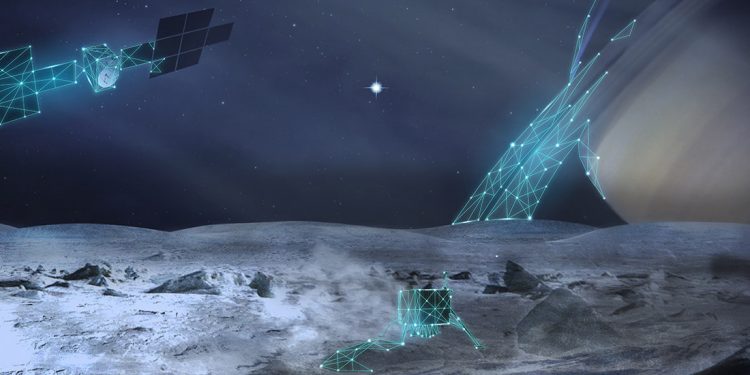 Encélado, la luna de Saturno, principal objetivo de la ESA