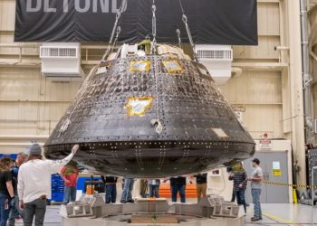 Nuevas pruebas de la nave espacial Orion, que voló alrededor de la Luna, antes de la misión Artemisa II