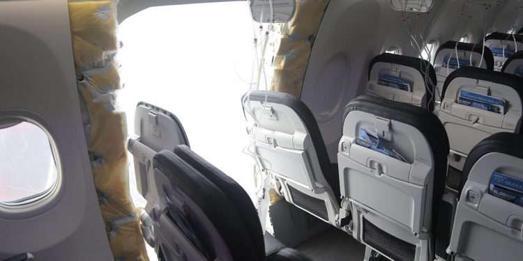 La NTSB programa una audiencia de investigación sobre la caída de la puerta del B737 MAX-9 de Alaska Airlines