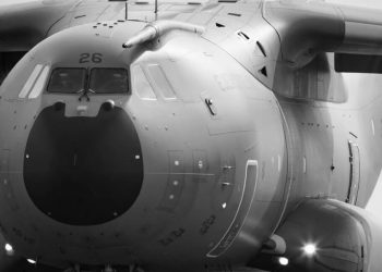 Siete aviones de transporte de seis países se dan cita en Zaragoza en las pruebas ETAP-C 24-01