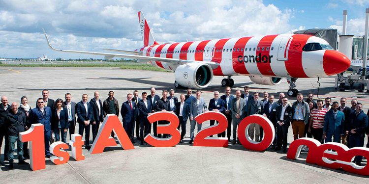 Condor recibió su primer Airbus A320neo