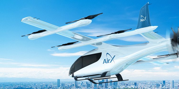 Eve y AirX firman una carta de intención por hasta 50 eVTOL