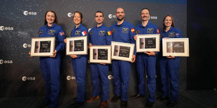 Formación básica de los candidatos a astronautas de la ESA
