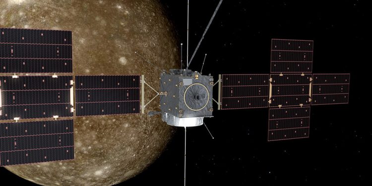 La ESA somete a prueba el software de la misión Juice hacia Calisto, la luna de Júpiter