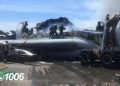 Se incendia un avión, que estaba siendo desguazando, en el aeropuerto de Ciudad Real