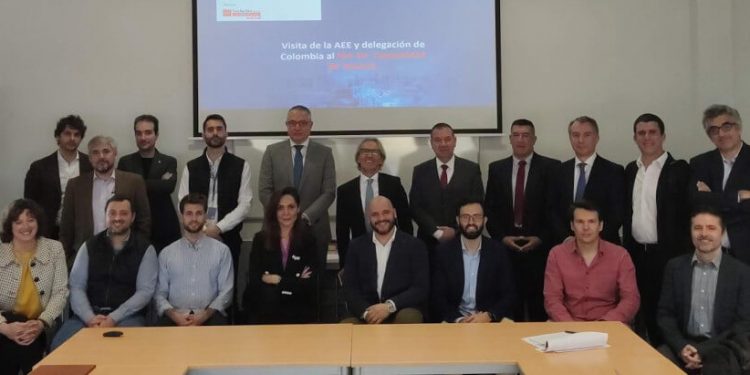 Una delegación colombiana visitó el ESA Business Incubation Centre (BIC) Madrid