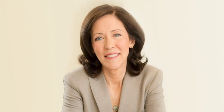 La senadora estadounidense Maria Cantwell,