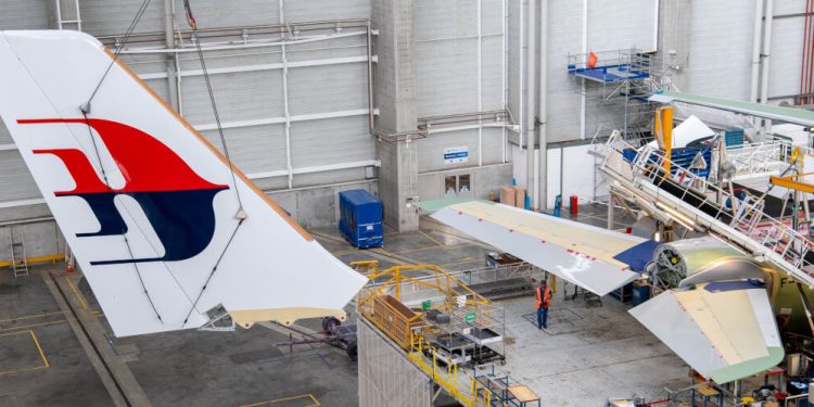 Comienza en Toulouse el ensamblaje final del primer A330neo de Malaysia Airlines