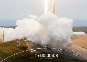 SpaceX lanzó la misión EarthCARE de la ESA