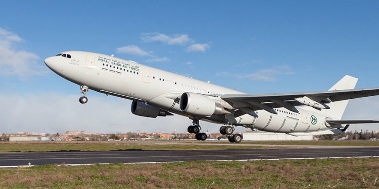 Arabia Saudí encarga cuatro aviones adicionales Airbus A330 MRTT para su Fuerza Aérea