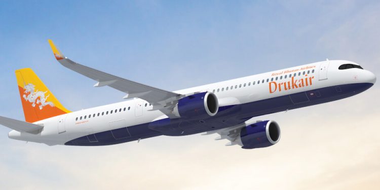 Drukair incorpora a su flota cinco aviones Airbus