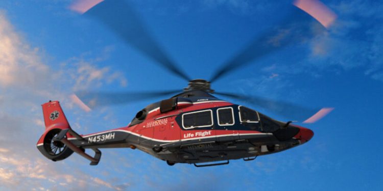 El Memorial Hermann Life Flight, primero del mundo en utilizar el H160 para servicios médicos de emergencia