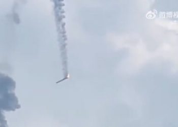 El cohete chino Tianlong-3 se estrelló. Fuente: Weibo