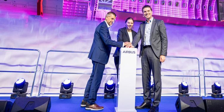 Hamburgo estrena una nueva línea de ensamblaje para la estructura del A321XLR