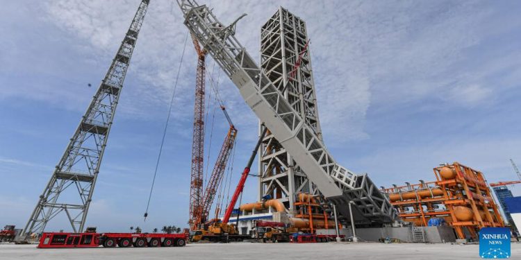 Listo para el despegue de cohetes el primer sitio de lanzamiento espacial comercial de China