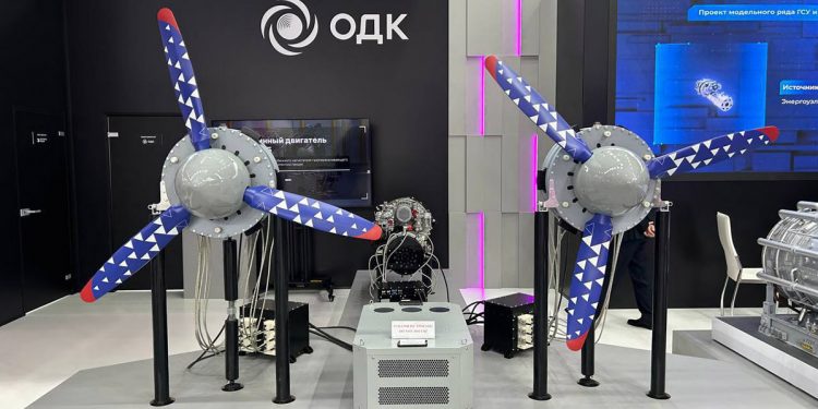 Rostec desarrolla una familia de motores de avión híbridos y eléctricos