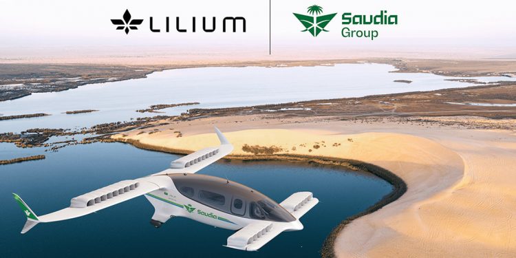 Saudia Group y Lilium firman un acuerdo para la compra de hasta 100 aeronaves eléctricas