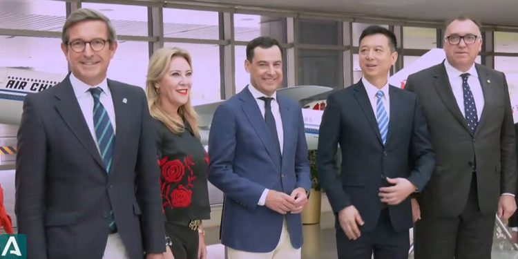 Andalucía busca consolidar un vuelo directo con China para 2025