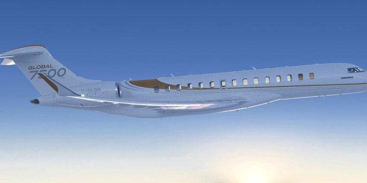 El Global 7500 de Bombardier