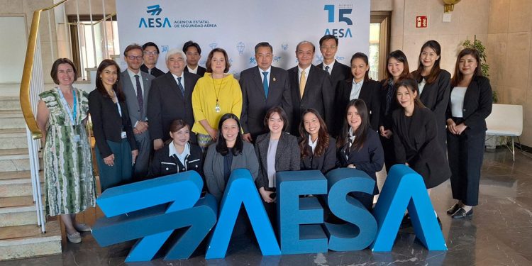 AESA y Tailandia firman un acuerdo de cooperación en aviación civil