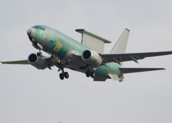 Boeing completa el primer vuelo del E-7 Wedgetail británico