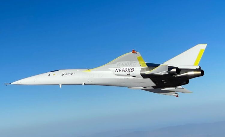 El XB-1 de Boom Supersonic completó su cuarto vuelo de prueba y el más rápido