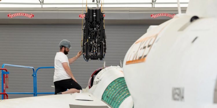 El equipo de la Nasa avanza en las pruebas del avión supersónico silencioso X-59