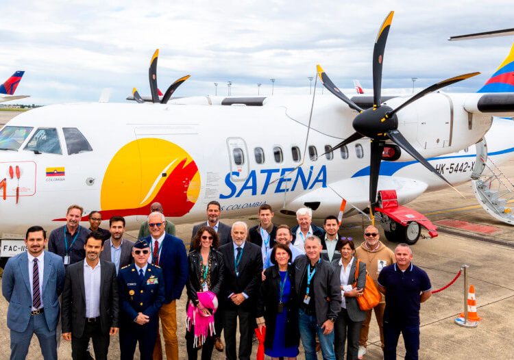 Satena incorpora un nuevo ATR 42-600 a su flota