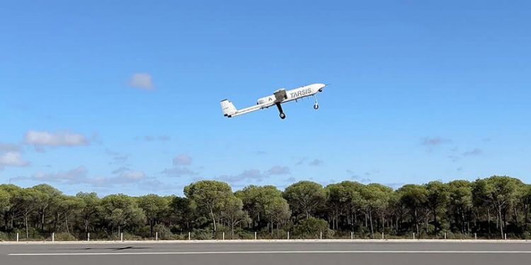 Aertec inicia operaciones en el nuevo Centro CEUS con el primer vuelo de un UAS TARSIS