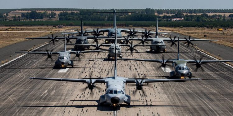 Comienza en la base aérea de Zaragoza el Curso Europeo de Transporte Aéreo ETAP 24-04