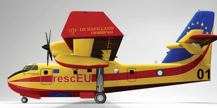 De Havilland Canada refuerza su compromiso con Europa con la producción de 22 nuevos aviones para combatir incendios